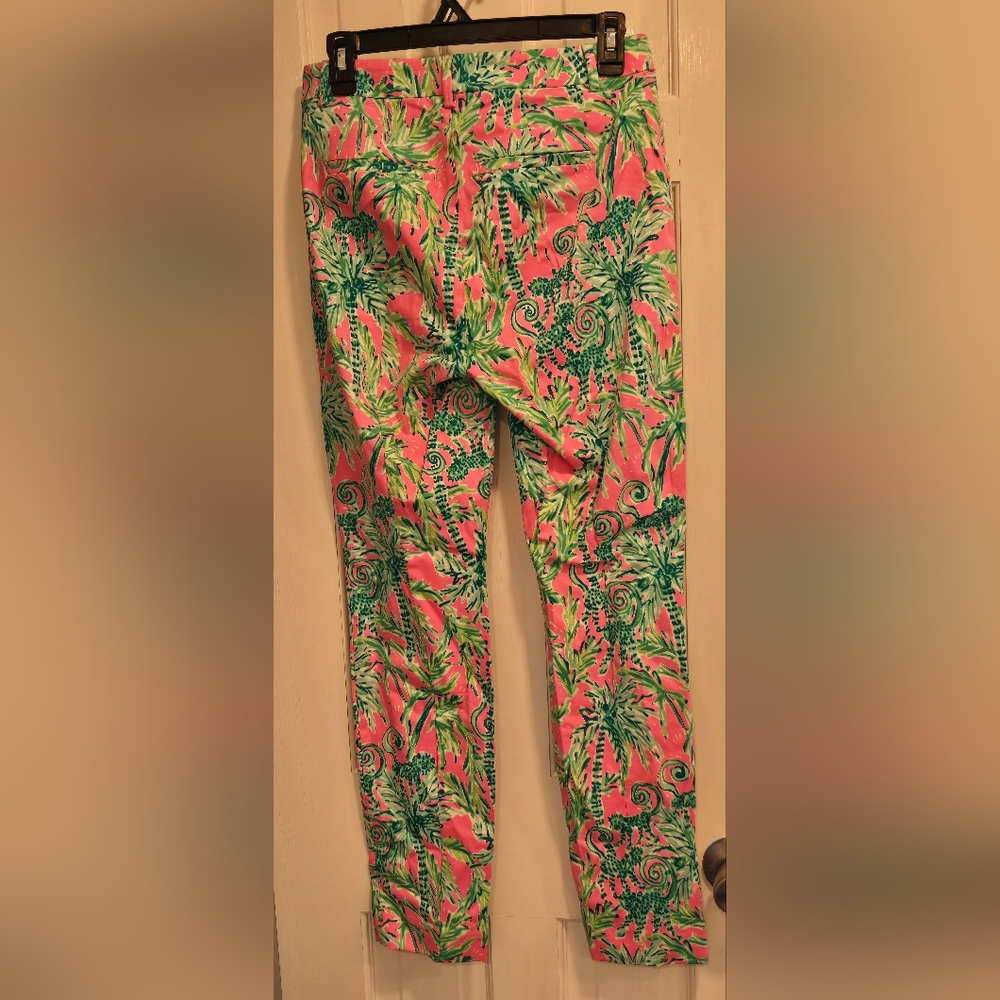 Lilly Pulitzer Colorful Tropical Print Pants - Picture 4 of 6